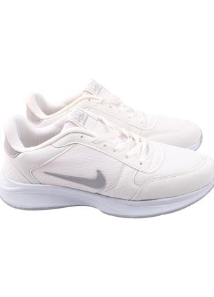 Кросівки чоловічі Nike білі текстиль 141-23LK 47