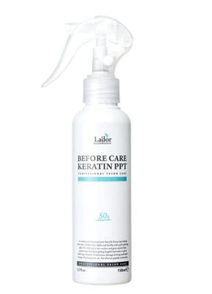 Восстанавливающий кератиновый спрей для волос Before Keratin P...
