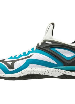 Кросcовки муж. Mizuno WAVE MIRAGE 3 - белый/черный/синий (44.5...