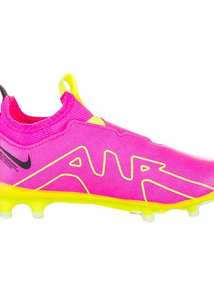 Детские Бутсы Nike JR ZOOM VAPOR 15 ACADEMY FG/MG Розовый 28 (...