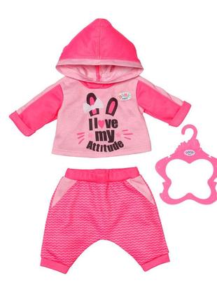 Одежда для куклы Спортивный костюм для бега pink BABY born DD6...