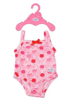 Одежда для куклы боди розовое BABY born DD657344