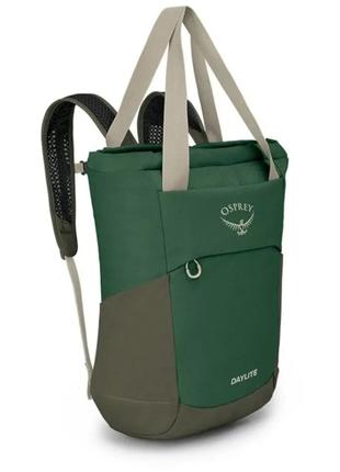 Рюкзак Osprey Daylite Tote Pack 43 л Серый-Зеленый