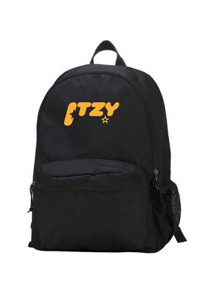 Рюкзак Итзт ITZY с желтым лого и звездочкой (23826) Gravit