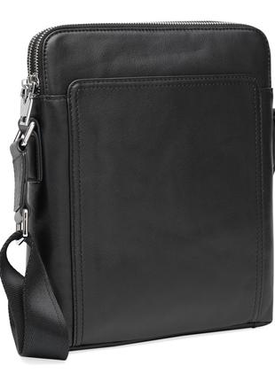 Мужская кожаная сумка Ricco Grande K19580-black