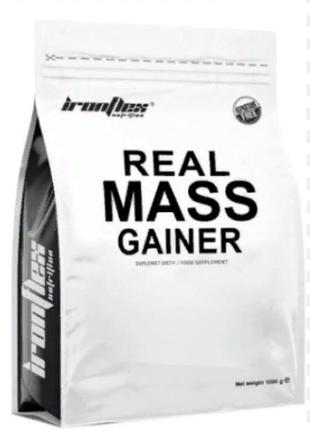 Гейнер Iron Flex Real Mass Gainer 1000 g (Vanilla)