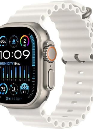 Изысканные смарт-часы Smart Watch Ultra 2 AMOLED 49 мм White