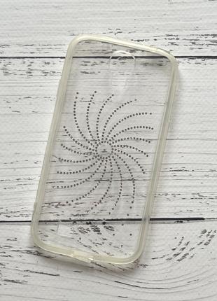 Чехол Samsung i9500 Galaxy S4 для телефона прозрачный