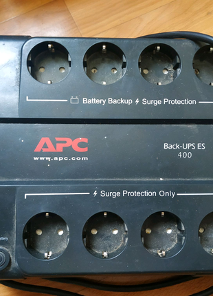 Безперебойник робочий.АРС Back UPS ES-400.