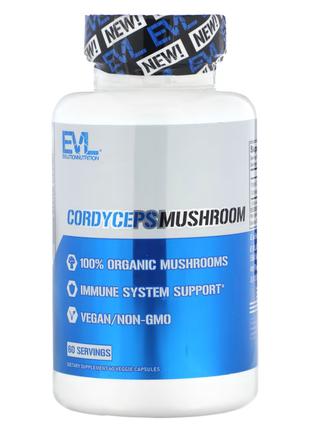 Кордицепс Evlution Nutrition Cordyceps Mushroom 60 Veggie Caps...