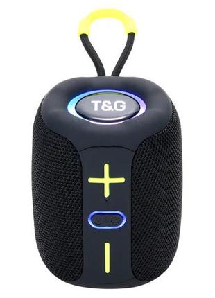 Bluetooth-колонка TG658 з rgb підсвічуванням, speakerphone, ра...