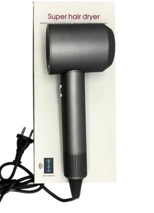 Фен Super Hair Dryer, 1600 Вт, з турбо режимом та іонізацією