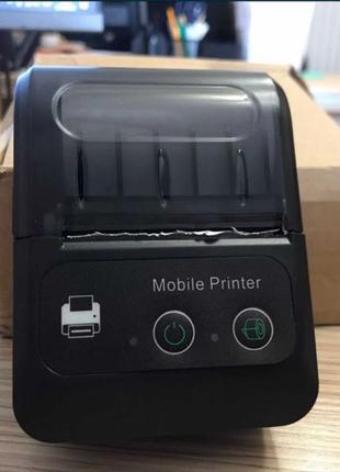 Термопринтер Mobile printer bluetooth