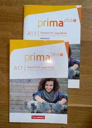 PRIMA PLUS A1.1 | підручник, зошит та диск.