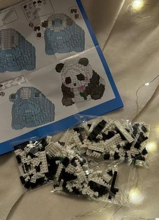 Панда фігурка building blocks