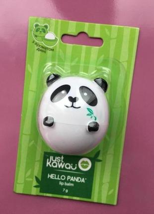 Бальзам для губ just kawaii hello panda,з ароматом соковитої дині