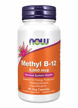 Methyl B-12 5,000mcg - 90 vcaps