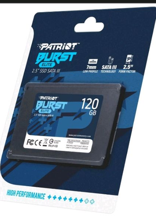 Patriot Burst Elite
Лінійка SSD-накопичувачів Burst Elite