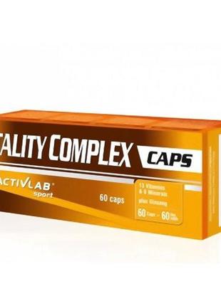 Витаминно-минеральный комплекс Activlab Vitality Complex 60 caps