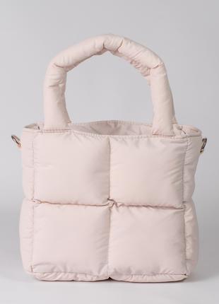 Жіноча сумка молочна сумка нейлонова сумка подушка дута сумочка