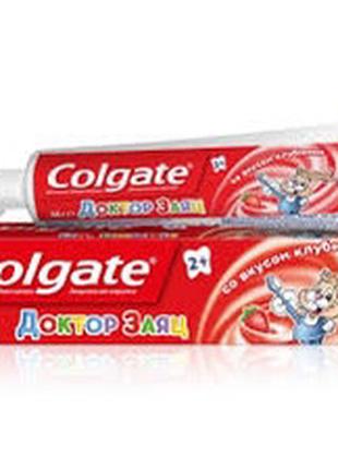 Зубна паста Colgate Лікар Заєць Зі смаком полуниці від 2 років...