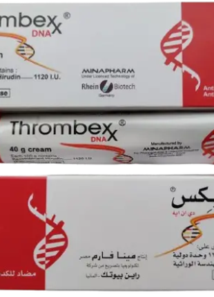 Thrombex DNA Gel 40g, Тромбекс Крем Єгипет