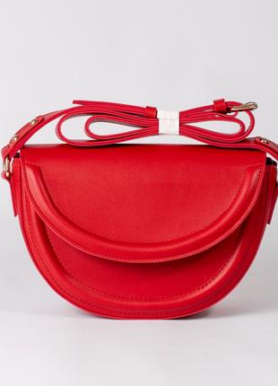 Жіноча сумка червона сумка червоний клатч кросбоді через плече