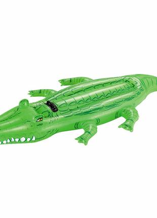 BW Плотик 41011 (8шт) Крокодил, 203-117см, с ручкой, ремкомпле...