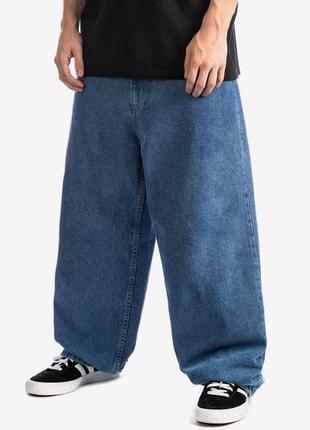 Polar big boy mid blue джинси реп штани широкі скейт