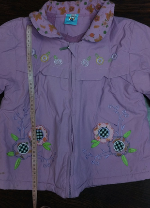 Комплект (куртка і штани) теплий дитячий рожевий на флісі