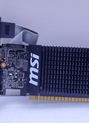 Видеокарта MSI GeForce GT 710 1GB (GDDR3,64 Bit,HDMI,PCI-Ex, Б/у)
