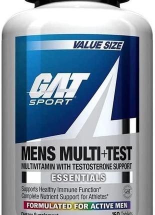 Вітаміни та мінерали для чоловіків GAT Men's Multi+Test, Multi...