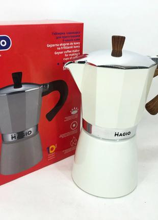 Гейзерная кофеварка Magio MG-1009, гейзерная турка для кофе, к...