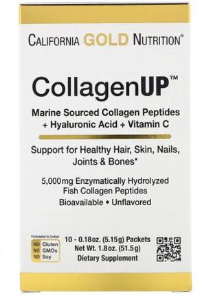 Морской коллаген CollagenUp, Marine Collagen + Hyaluronic Acid...