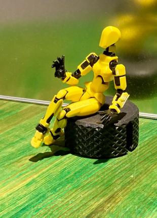 Дівчинка робот DUMMY 13 шарнірна іграшка фігурка НОВИНКА