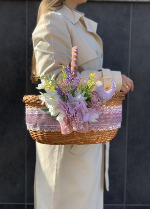 Великодній кошик «Весна», корзина на пасху