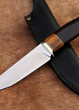 Нож охотничий ручной работы Мангуст 3, нож нескладной из стали...