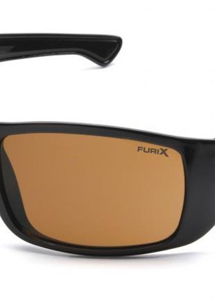 Открытыте защитные очки Pyramex FURIX (coffee) коричневые