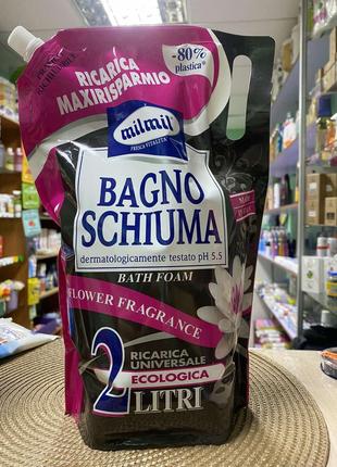 Гель-Піна для ванни "Квітковий аромат" Mil Mil 2л Італія