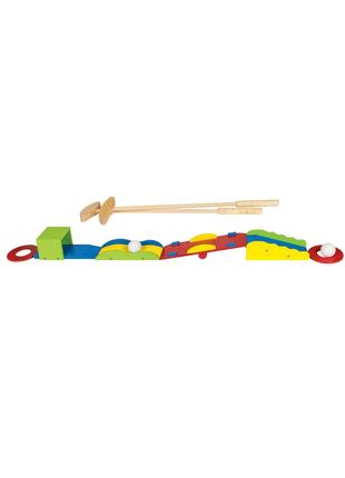 Детский минигольф с 2 клюшками разноцветный Play Tive