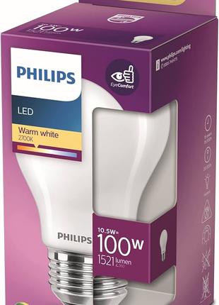 Светодиодная лампочка Philips Frosted A60