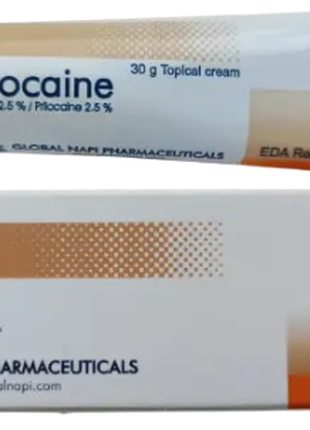 Pridocaine Topical Cream 30g, Крем Pridocaine Єгипет