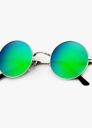 Круглые поляризационные солнцезащитные очки KALIYADI,зеленые