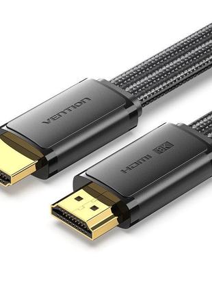 Кабель HDMI Vention HDMI to HDMI плоский нейлоновый плетеный к...