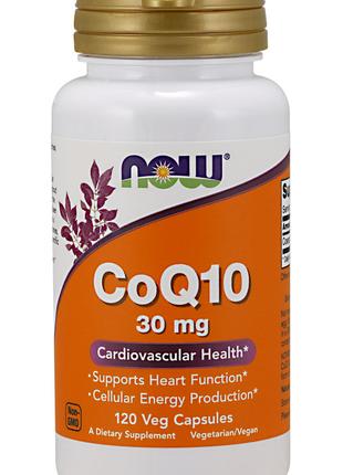 Коензим Q10 NOW CoQ10 30 mg 120 caps