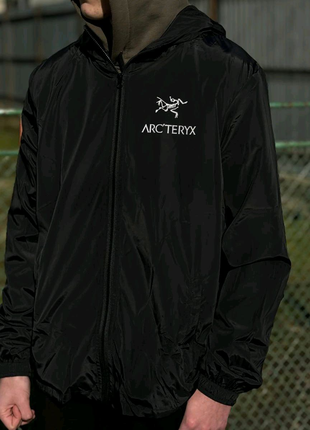 Вітровка Arcteryx Gore-Tex Чорний