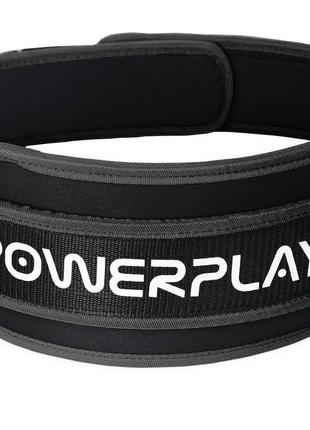 Пояс неопреновий для важкої атлетики Power Play 5546 Black XL