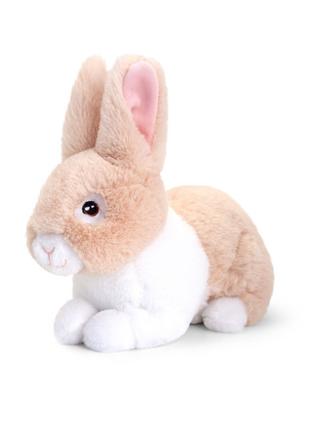 М'яка іграшка Keel Toys Кроленя біло-бежеве 18 см (SE1053/3)
