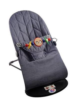 Дитячий шезлонг-гойдалка SBT group BABY Balance Soft A1 з дуго...