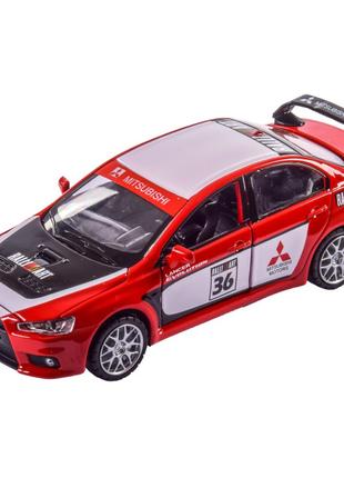 Автомодель Автопром Mitsubishi Lancer Evolution червона (68410...